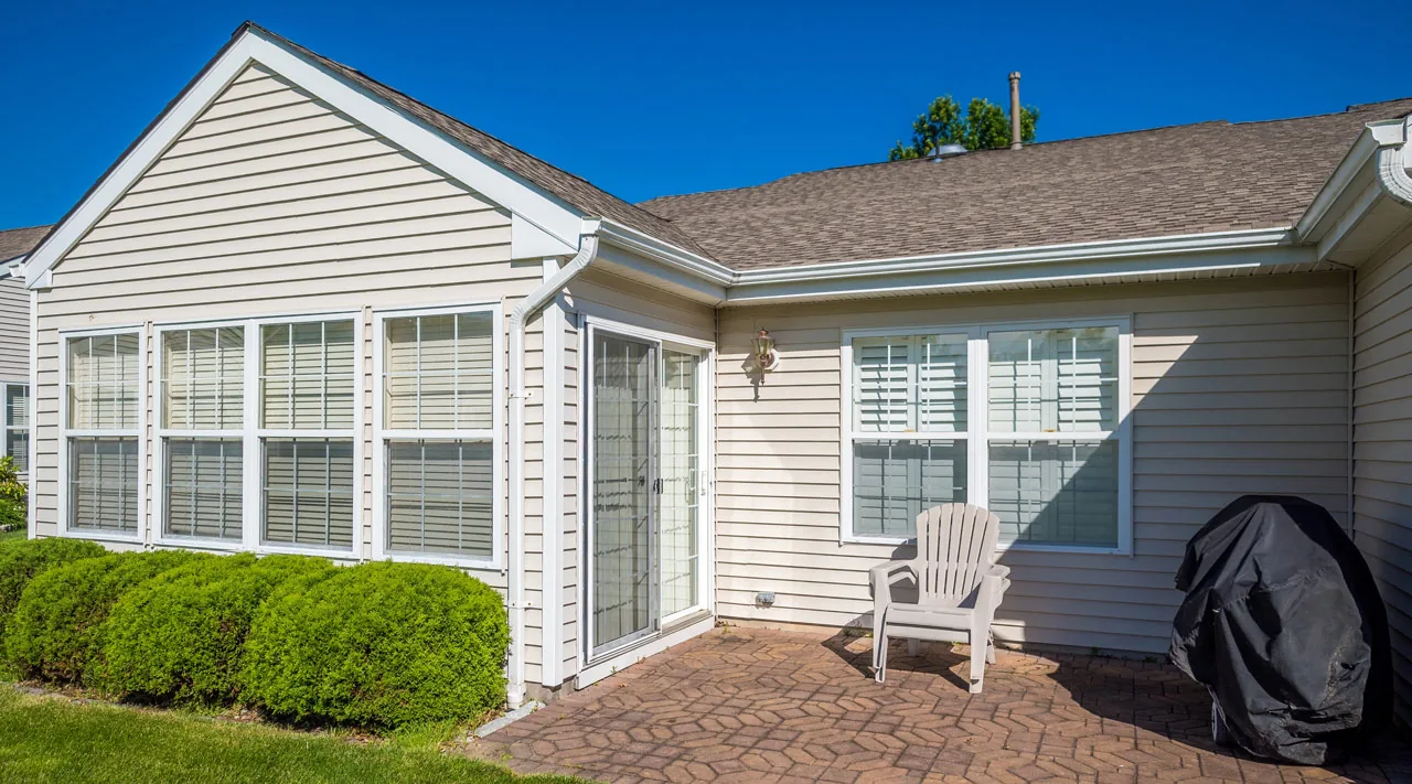 New siding installation on a Maple Grove, MN house by BN Exteriors